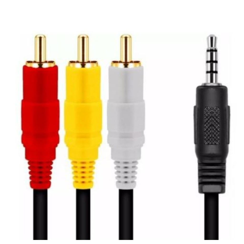 Cabo P3 Macho X 3rca Macho - Pr301 -1,5m