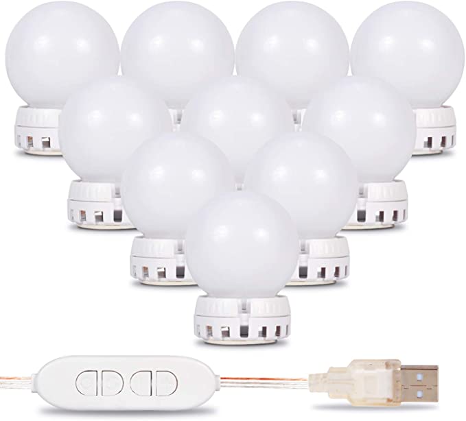 Luminaria P/ Espelho C/ 10 Lampadas Led - Xm-31311