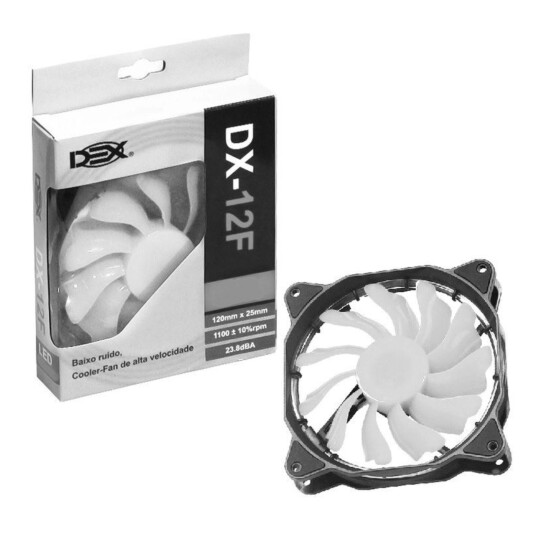 Cooler Fan Gabinete Dx-12f - Dex