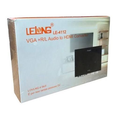 Vga+R/L Audio To Hdmi Converter Le-4112