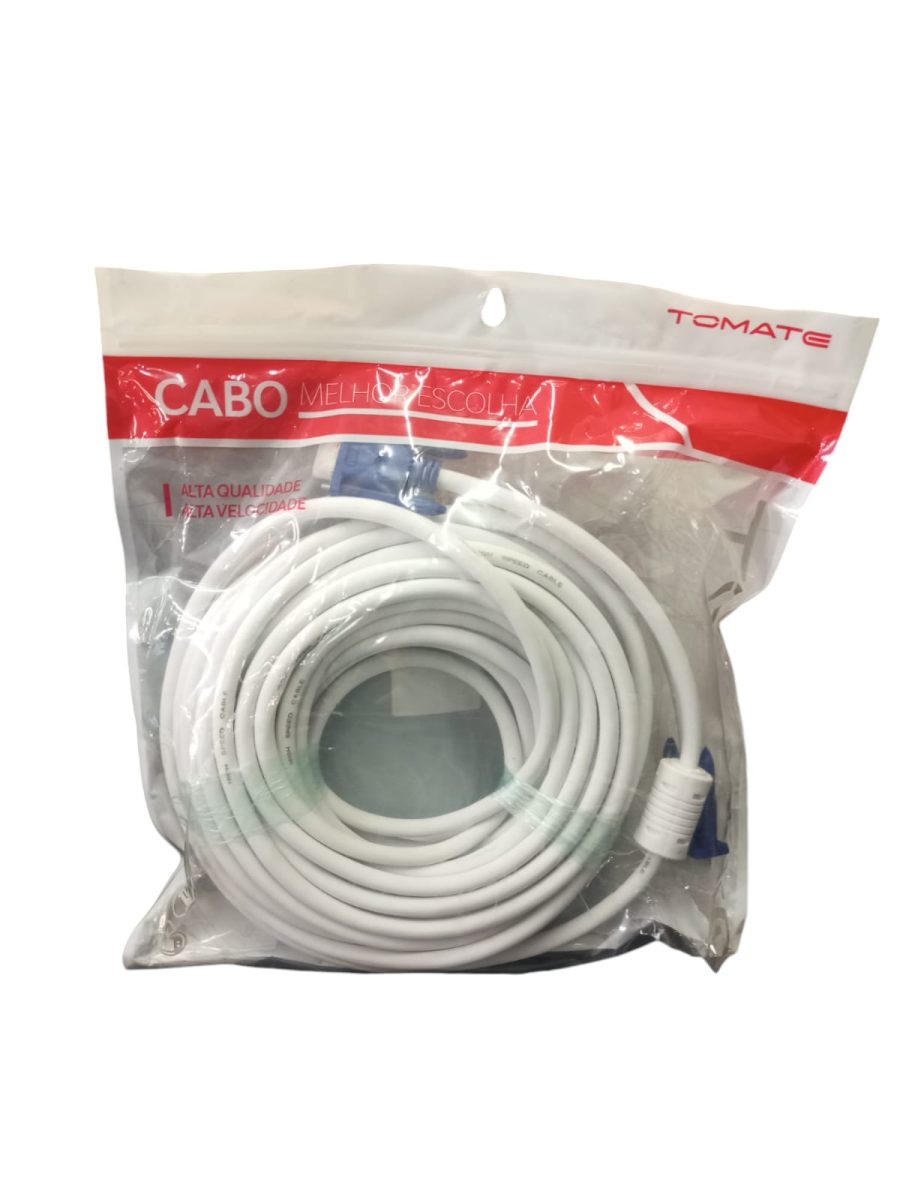Cabo Vga 15 Metros - Mvg-1015 - Tomate