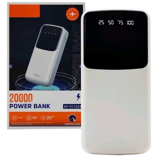 Carregador Portátil Power Bank 20000mh - Pow-11024 - Basike