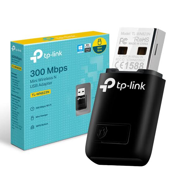 Adaptador Wireless Wifi Tl-Wn823n - Tp-Link - 300mbps