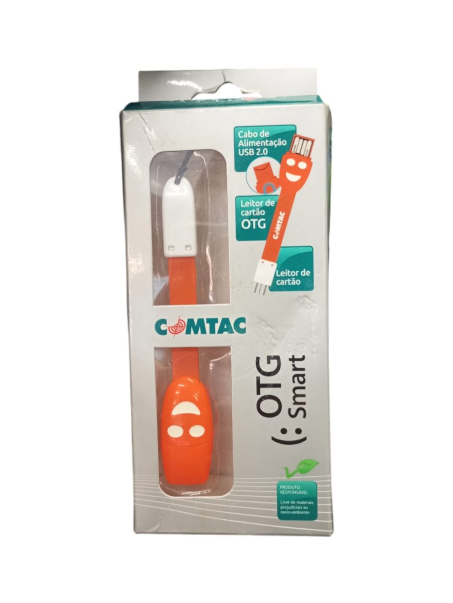 Leitor De Cartão Sd 3 Em 1 Smile Otg - Comtac