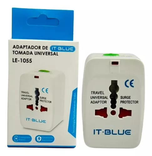 Adaptador Tomada Universal - Le-1055S - It Blue