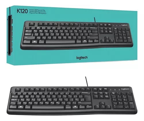 Teclado Com Fio - K120 - Logitech
