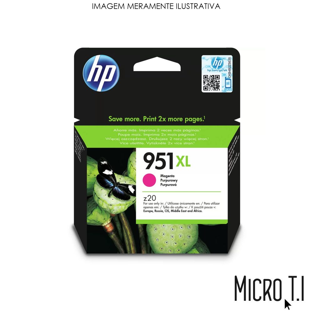 Cartucho Hp 951xl Magenta