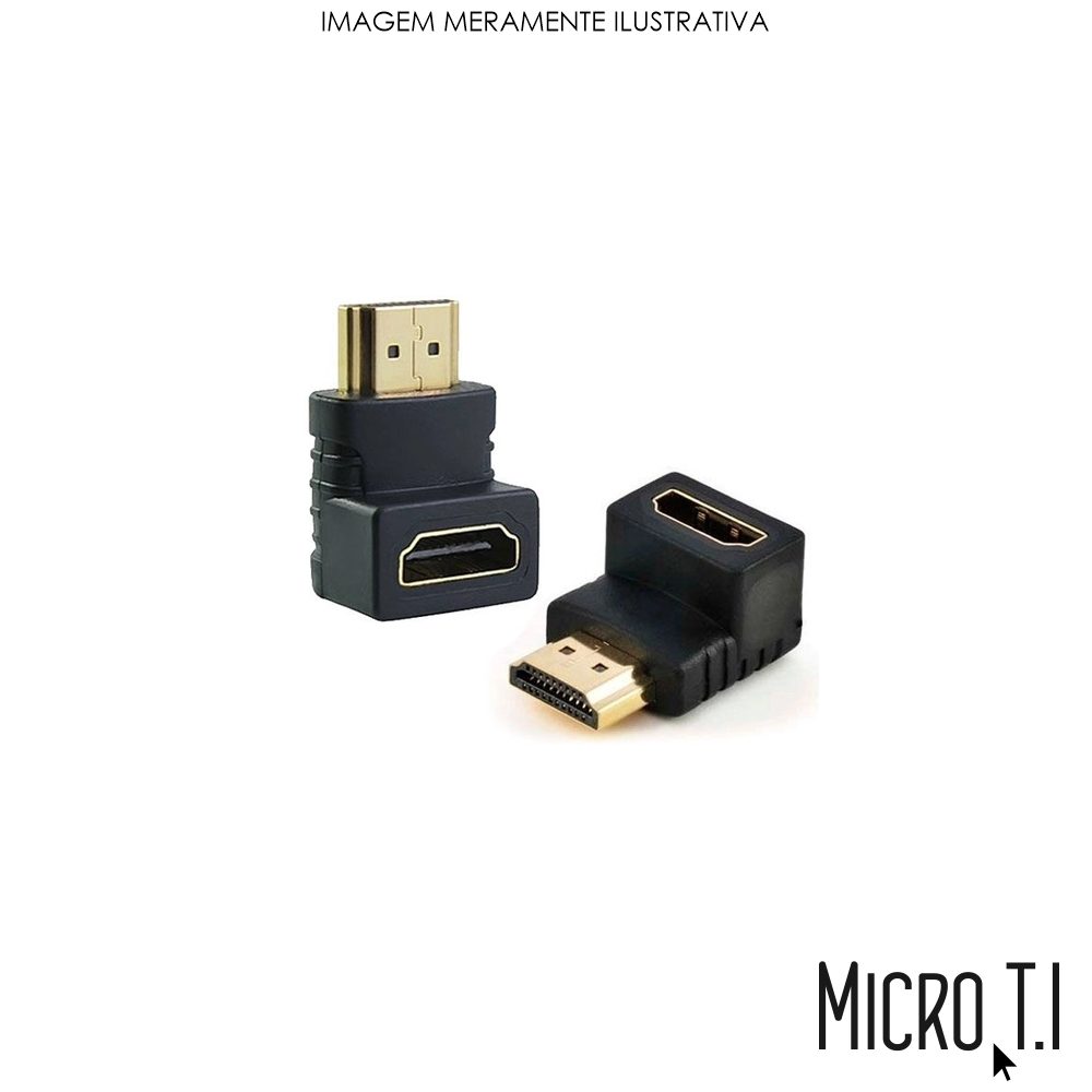 Conector Hdmi Macho + Hdmi Femea Le-05