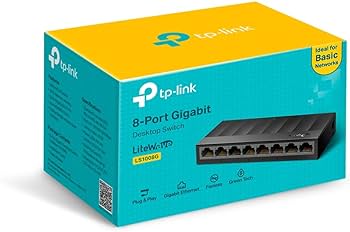 SWITCH 8 PORTAS 10/100Mbps LS1008 - TP-LINK