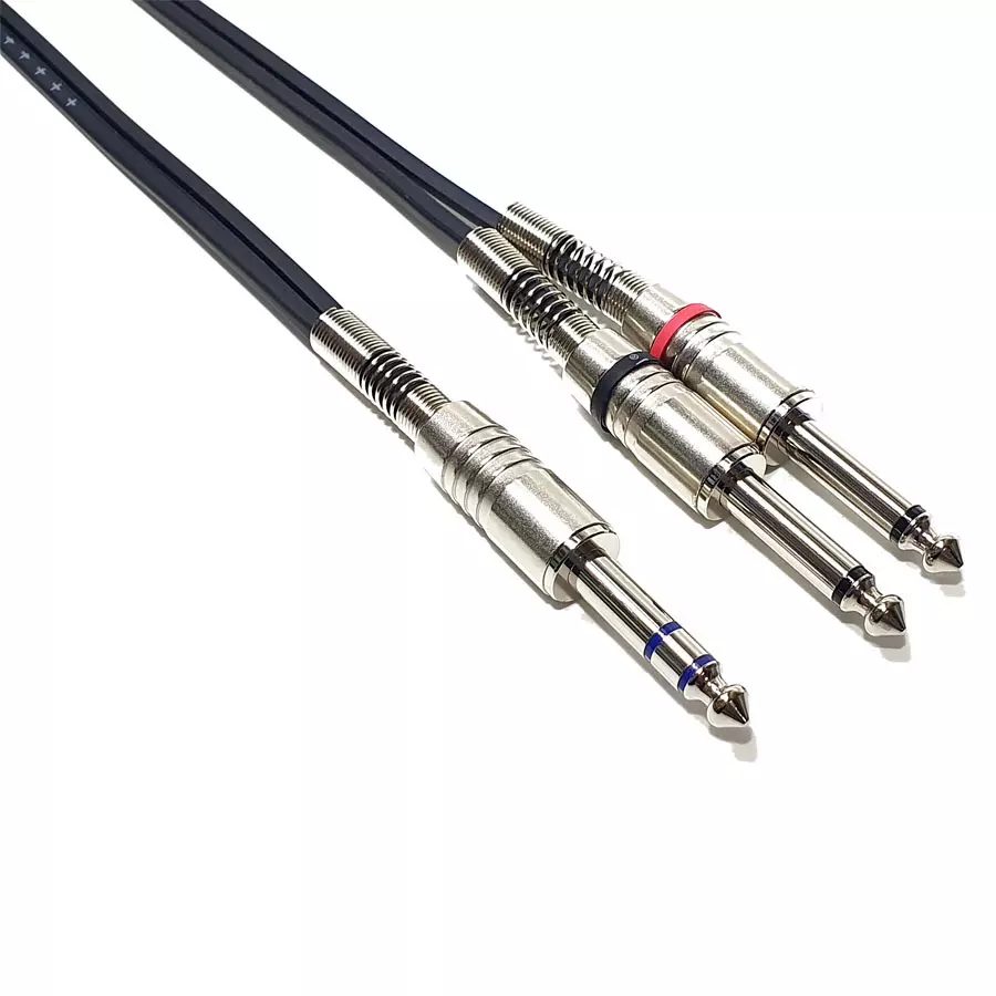 Cabo Audio P10 C/2 P10 Mono Cabo Y MCB-048A  - Tomate