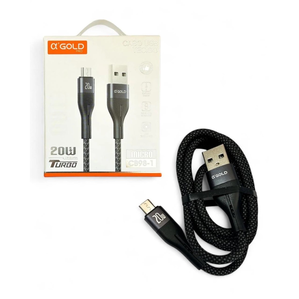 Cabo V8 20w Cb98-1 - A'Gold