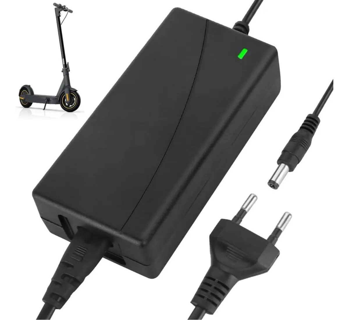 Fonte Carregador Da Bateria 42v 2a Bicicleta Elétrica
