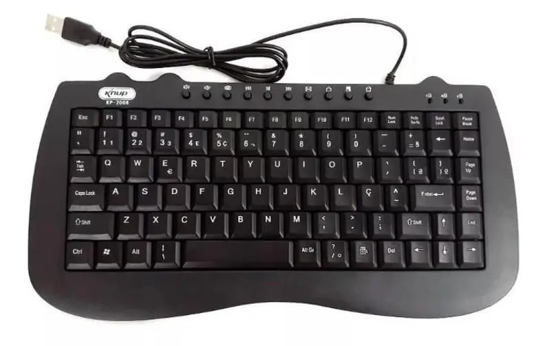 Teclado Com Fio - Kp-2008 - Knup