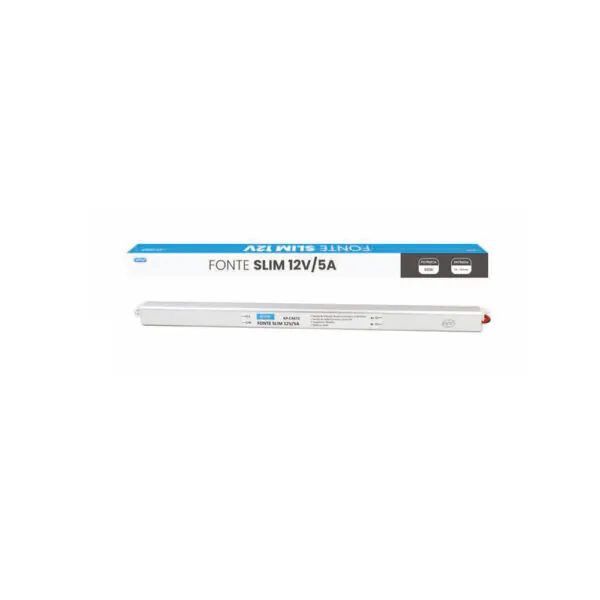 Fonte Chaveada Slim 12v 5a - Kp-Ca572 - Knup