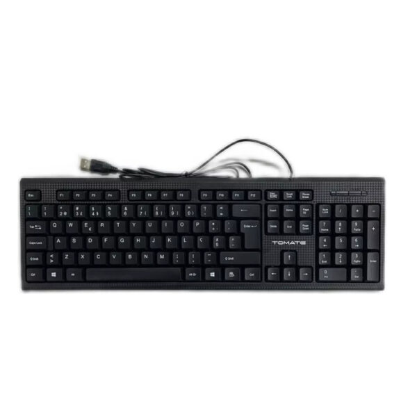 Teclado Com Fio - Tomate - Mte-O107