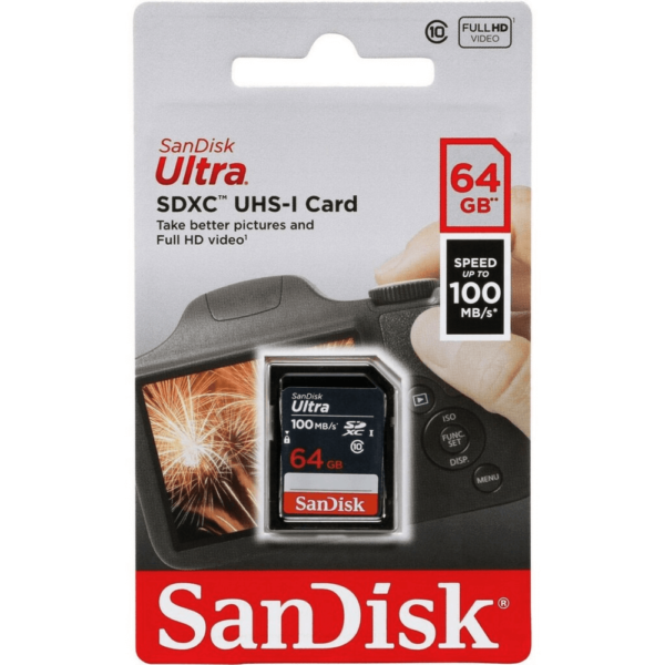 Cartão De Memoria 64gb Ultra - Sandisk