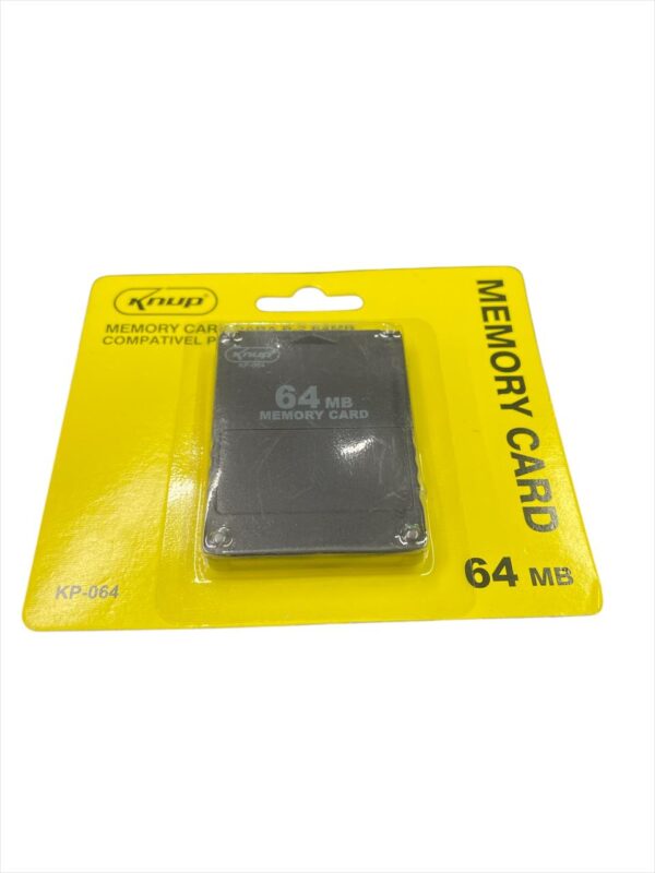 Memory Card P/ Ps2 - 64mb - Knup