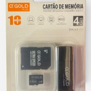 Cartão De Memoria 4gb - A'Gold