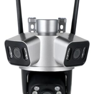 Câmera Ip Tripla Wi Fi A53 - App Icsee