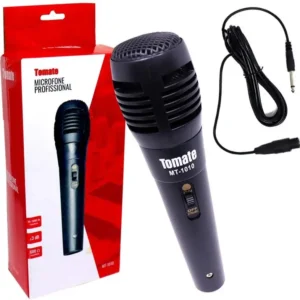 Microfone c/Fio Profissional - Mt-1010 - Tomate