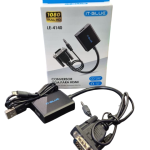 Conversor Vga Para Hdmi + Áudio - It-Blue - Le-4140