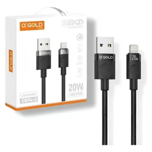 Cabo USB p/ Lightning - Cb94-2 - A'Gold