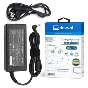 Fonte Carregador Asus 19v 3.42a (Pino Médio)