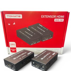 Extensor HDMI x Cabo De Rede 60m - Mhd-1101 - Tomate